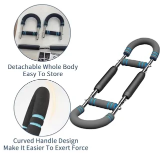 Verstelbare Borst Expander en Arm Trainer - Thuis Fitness Apparatuur voor Borst- en Arm Oefeningen