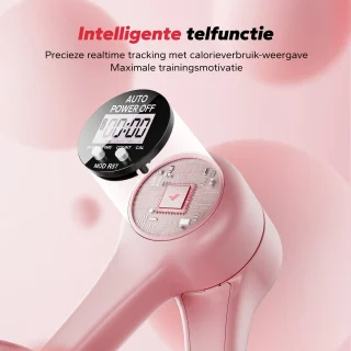 MERACH Hometrainer voor Postnatale Herstel – 360° Verstelbaar Design – Slimme Calorieënteller – Compact & Lichtgewicht, Ideaal voor Bekkenbodemtraining