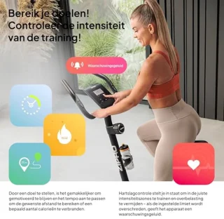 Magnetische Fitnessfiets voor Volwassenen tot 120 kg