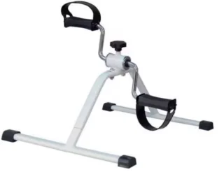 Mini Hometrainer Fiets – Pedal Exerciser – Arm- en Beentrainer – Stoelfiets – Fietstrainer voor Thuis – Verstelbare Weerstand – Senioren Fitnessapparaat