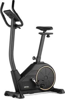 Gymtek® Elektromagnetische Hometrainer Fiets - Fitness Fiets - Home Trainer - tot 135kg - 16 Weerstandsniveaus, 21 trainingsprogramma's, 9kg Vliegwielgewicht - LCD Display
