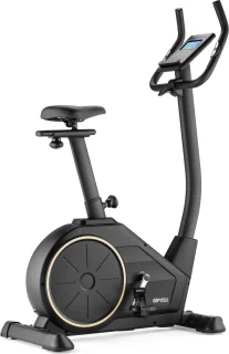 Gymtek® Elektromagnetische Hometrainer Fiets - Fitness Fiets - Home Trainer - tot 135kg - 16 Weerstandsniveaus, 21 trainingsprogramma's, 9kg Vliegwielgewicht - LCD Display