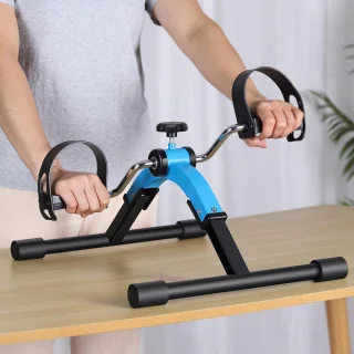 Mini Hometrainer voor Been en Arm Oefeningen - Opvouwbare Pedaler voor Lage Impact