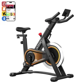 Stilstaande Fiets voor Thuis - Ideaal voor Duurzaamheidstraining met Tablet Houder en Comfortabel Zadel
