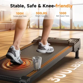 Automatische hellingsloopband met afstandsbediening voor thuis – Stil en effectief tot 6 km/u