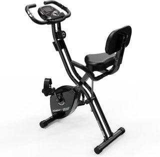 GEARSTONE Hometrainer-Hometrainer - Fitnessfiets -Opvouwbare magnetische fiets-Fitnessfiets-Opvouwbare indoor trainer voor cardiotraining thuis-Polssensor-Telefoonhouder review