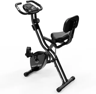 GEARSTONE Hometrainer-Hometrainer - Fitnessfiets -Opvouwbare magnetische fiets-Fitnessfiets-Opvouwbare indoor trainer voor cardiotraining thuis-Polssensor-Telefoonhouder