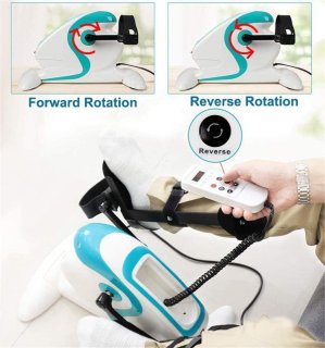 De Elektrische Pedaaltrainer Voor Revalidatie - Compacte Hometrainer Voor Gehandicapten En Ouderen in één oogopslag