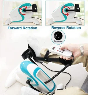 Elektrische Pedaaltrainer Voor Revalidatie - Compacte Hometrainer Voor Gehandicapten En Ouderen
