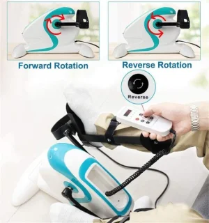 Elektrische Pedaaltrainer Voor Revalidatie - Compacte Hometrainer Voor Gehandicapten En Ouderen