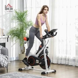 Hometrainer met LCD-Display en Verstelbare Zitting voor Thuis