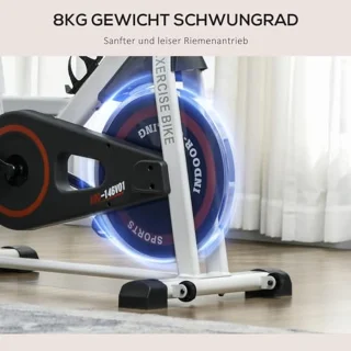 Hometrainer met LCD-Display en Verstelbare Zitting voor Thuis