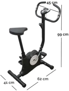 Ultracompacte Hometrainer met Verstelbare Weerstand en LCD-Display