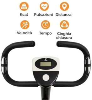 Ultracompacte Hometrainer met Verstelbare Weerstand en LCD-Display