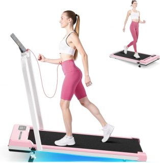 Inklapbare Loopband voor Thuis met Helling en 8 km/u - Ruimtebesparende Elektrische Loopband review