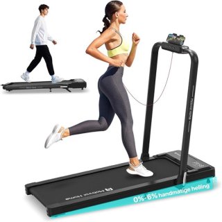 Opvouwbare 3-in-1 Loopband onder Bureau met Helling, 12 km/u en Draagbare Ontwerp voor Thuisgebruik review