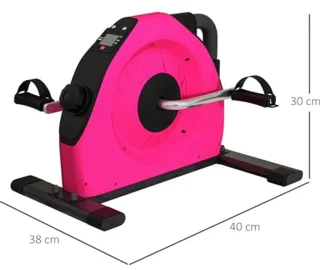 Mini Fitness Bike voor Thuis en Kantoor - Draagbare Fietser met LCD Scherm voor Armen en Benen, Perfect voor Revalidatie