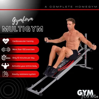 Opvouwbaar Fitnessapparaat voor Thuis - Compleet Lichaamstraining met Meer dan 100 Oefeningen
