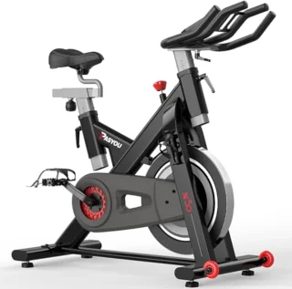 Magnetische Weerstand Fiets met 15kg Vliegwiel - Verstelbare Ergometer Voor Thuis
