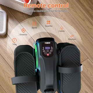 Mini-elliptische fiets met afstandsbediening en LCD-display voor senioren en volwassenen