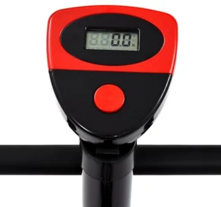 Hometrainer met bandweerstand en LCD-scherm - Thuis trainen in stijl
