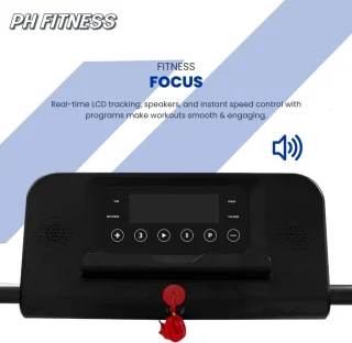 Opvouwbare Loopband voor Thuis – 1.5PK Motor, 1–8 km/u, Handmatige Helling, Bluetooth Speaker – Compact en Stil