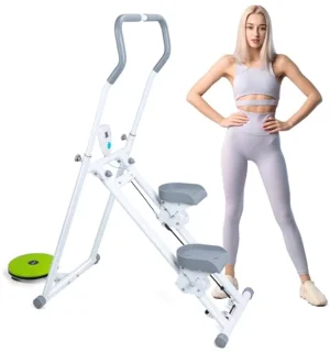Opvouwbare Trapstepper voor Full-Body Training - Verstelbare Verticale Klimmachine voor Thuis