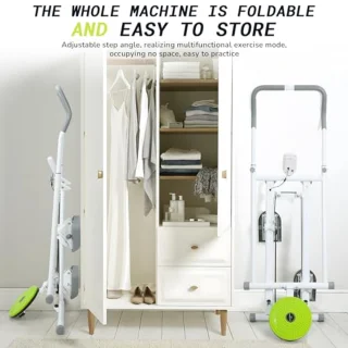 Opvouwbare Trapstepper voor Full-Body Training - Verstelbare Verticale Klimmachine voor Thuis