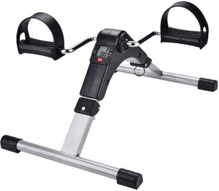 De Opvouwbare Fitness Fietstrainer – Pedal Exerciser met LCD Display, Weerstand Instelbaar – Compacte Been- en Armtrainer voor Thuis & Kantoor in één oogopslag
