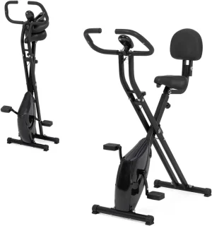 Hometrainer Opvouwbaar met Verstelbaar Zadel en LCD-Display voor Thuistraining