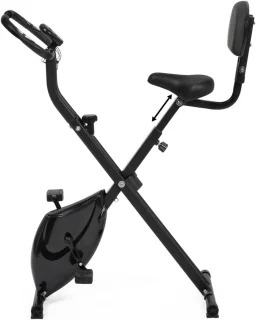 Hometrainer Opvouwbaar met Verstelbaar Zadel en LCD-Display voor Thuistraining
