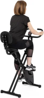 Hometrainer Opvouwbaar met Verstelbaar Zadel en LCD-Display voor Thuistraining