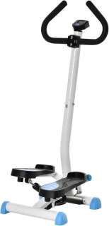 Stepper Fitness Swing met LCD-scherm en Handgreep - Effectieve Thuis Workout tot 100 kg