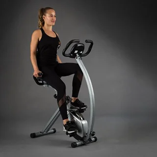 Ergometrische Hometrainer Fitnessfiets met Handhartslagmeter en LCD-display