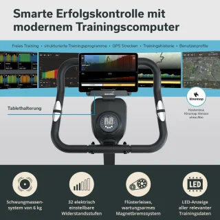 Hometrainer met Vliegwiel en Magneetremsysteem voor Thuis