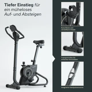 Hometrainer met Vliegwiel en Magneetremsysteem voor Thuis