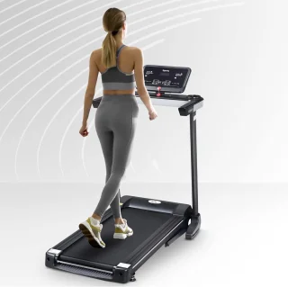 Opvouwbare fitness-loopband met 12 programma's en mobiele telefoonhouder - Maximaal 100 kg