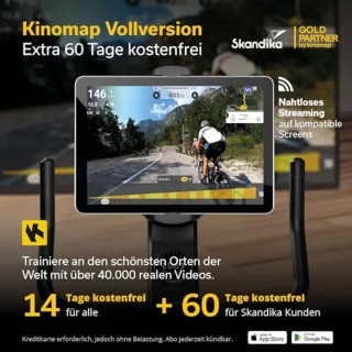 Hometrainer Fiets met 32 Weerstandsniveaus en App-Bediening | Perfect voor Thuis Workout