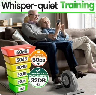 Mini-bike voor thuisgebruik, compacte hometrainer voor armen en benen, ideaal voor senioren