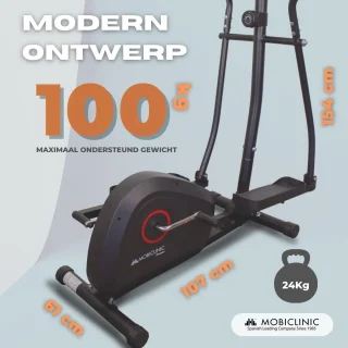 Elliptische Trainer met 8 Weerstanden en LCD-display