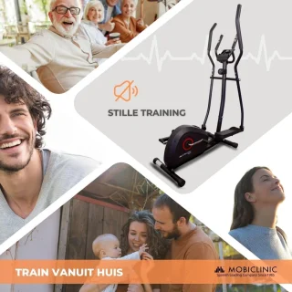 Elliptische Trainer met 8 Weerstanden en LCD-display