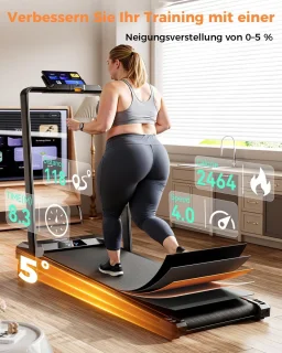 2-in-1 Opvouwbare Loopband