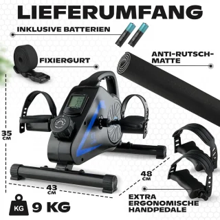 2-in-1 Pedaaltrainer (Beentrainer & Armtrainer)