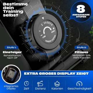 2-in-1 Pedaaltrainer (Beentrainer & Armtrainer)