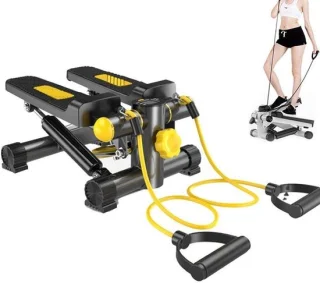 2-in-1 stepper zwart