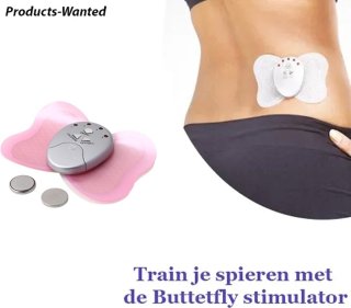 De 2 Stuks Butterfly Stimulator Roze in één oogopslag