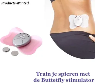 2 Stuks Butterfly Stimulator Roze