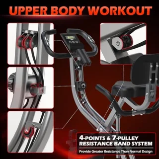 3-in-1 Vouwbare Oefenfiets - Ergometer