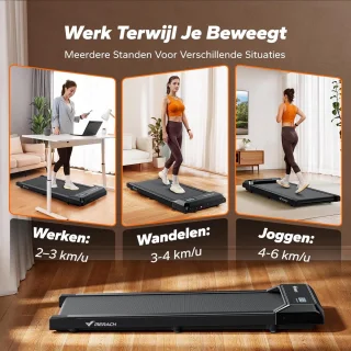 3-in-1 Wandel- en Hardloopband
