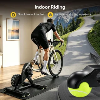 4pcs rocker plate feet, indoor cycling snap rocker feet adapter, portable bike trainer - ShopVlot